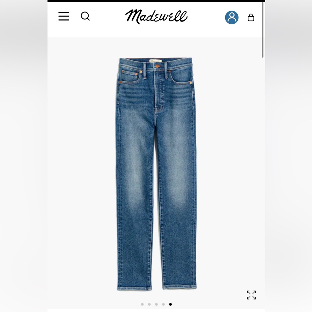Madewell Perfect Vintage Jeans Melgrove Wash 27 petite